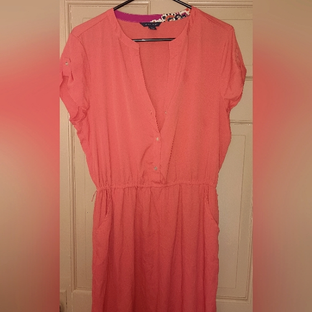 Tommy Hilfiger, Orange, Summer dress, XL